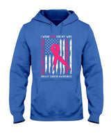 I Wear Pink Wife Breast Cancer Her Fight is My Fight Pink T-Shirt