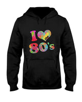 Retro Nostalgia - I Love The 80s Retro 1980s Burst of Color 80s Nostalgia T-Shirt