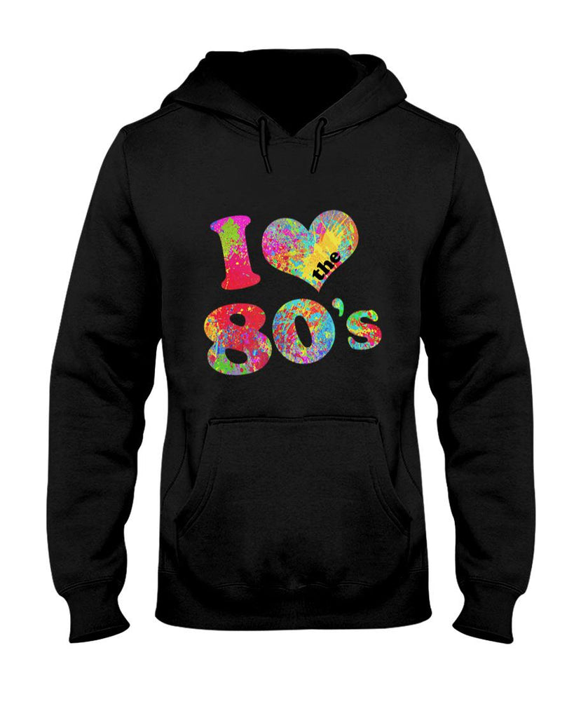 Retro Nostalgia - I Love The 80s Retro 1980s Burst of Color 80s Nostalgia T-Shirt