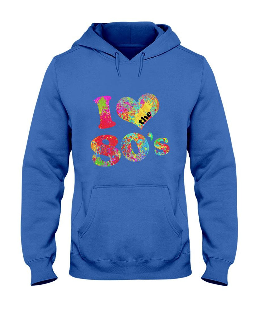 Retro Nostalgia - I Love The 80s Retro 1980s Burst of Color 80s Nostalgia T-Shirt
