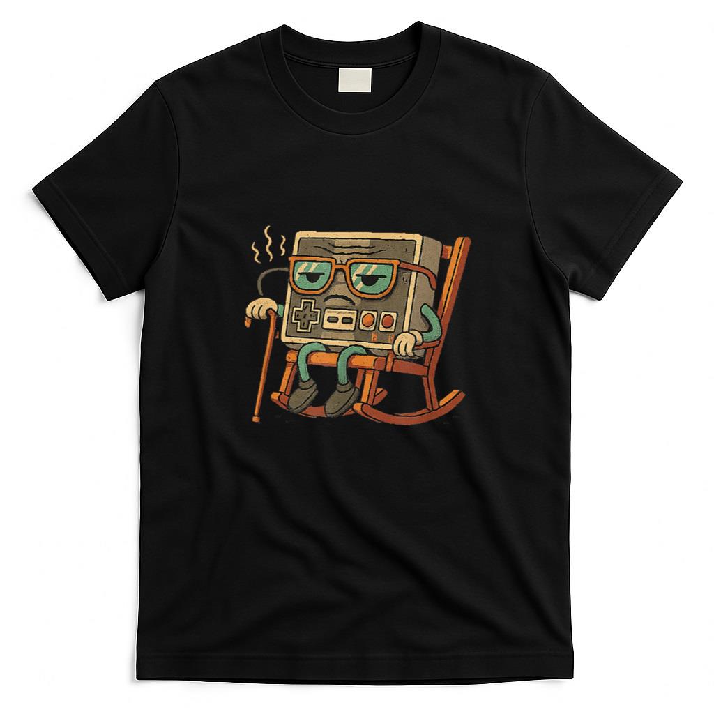 Retro Nostalgia - Funny Old Gamer Gaming Retro 80s 90s Video Game Old Gamer T-Shirt