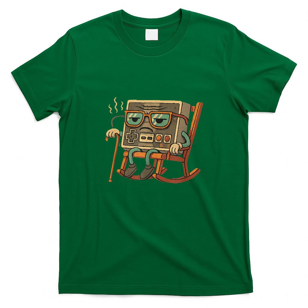 Retro Nostalgia - Funny Old Gamer Gaming Retro 80s 90s Video Game Old Gamer T-Shirt