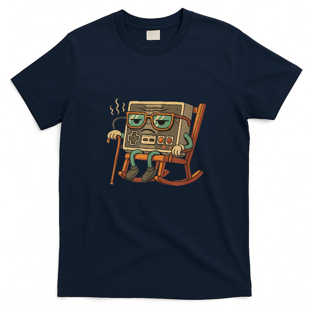 Retro Nostalgia - Funny Old Gamer Gaming Retro 80s 90s Video Game Old Gamer T-Shirt