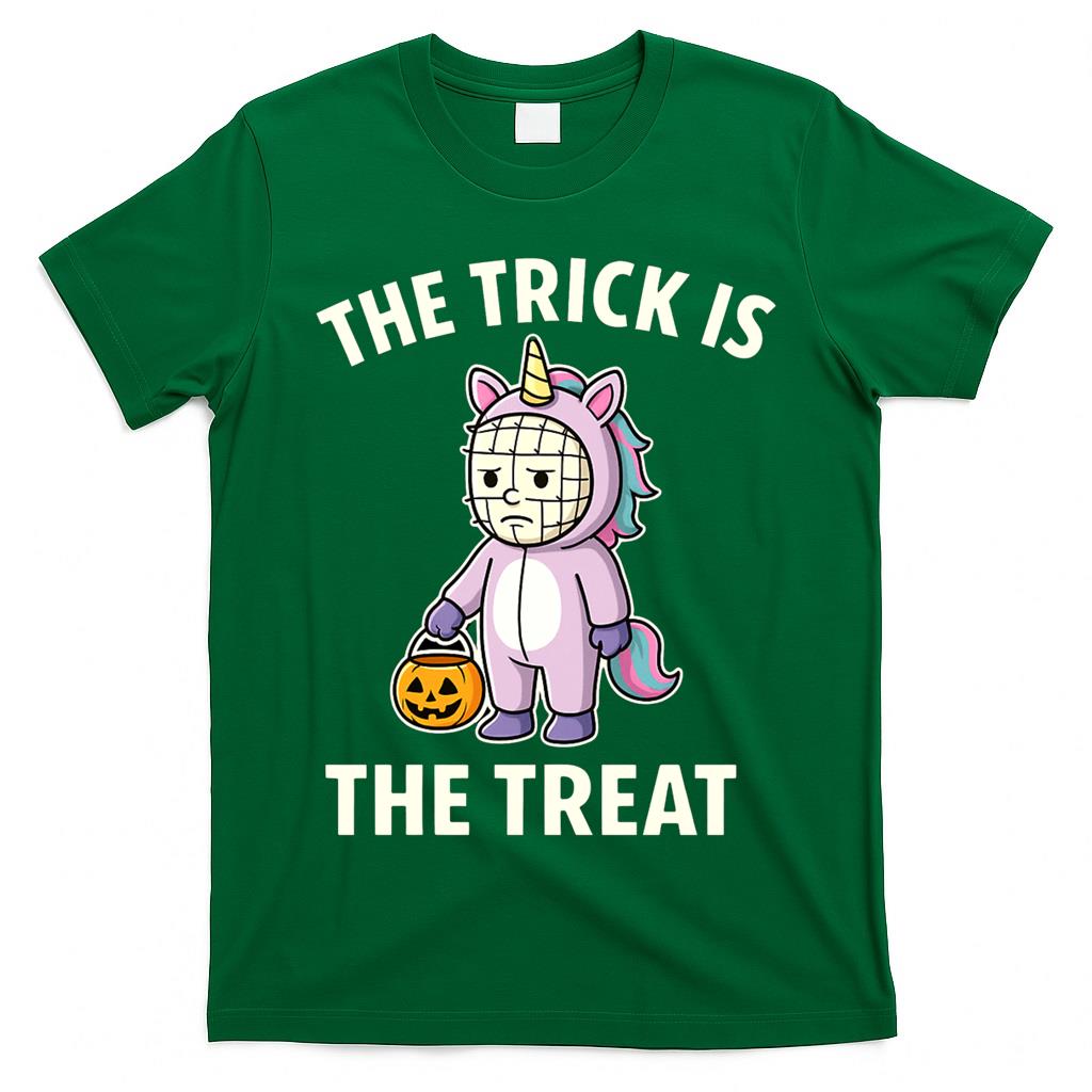 The trick is the treat - Pinhead unicorn Halloween Classic T-Shirt