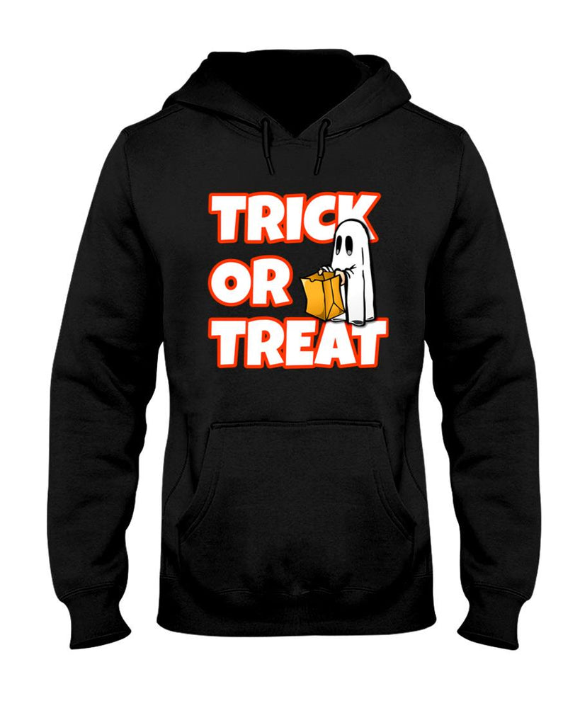 Trick or Treat Halloween Spooky Ghost Oversized T-Shirt