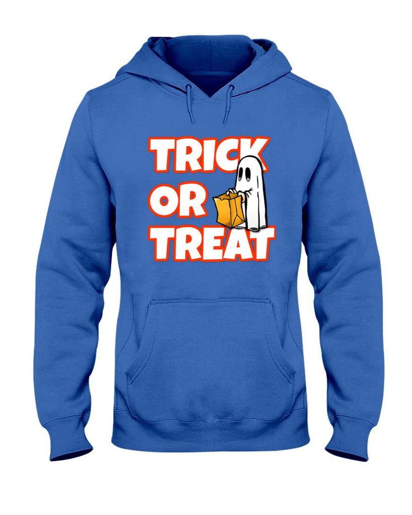 Trick or Treat Halloween Spooky Ghost Oversized T-Shirt