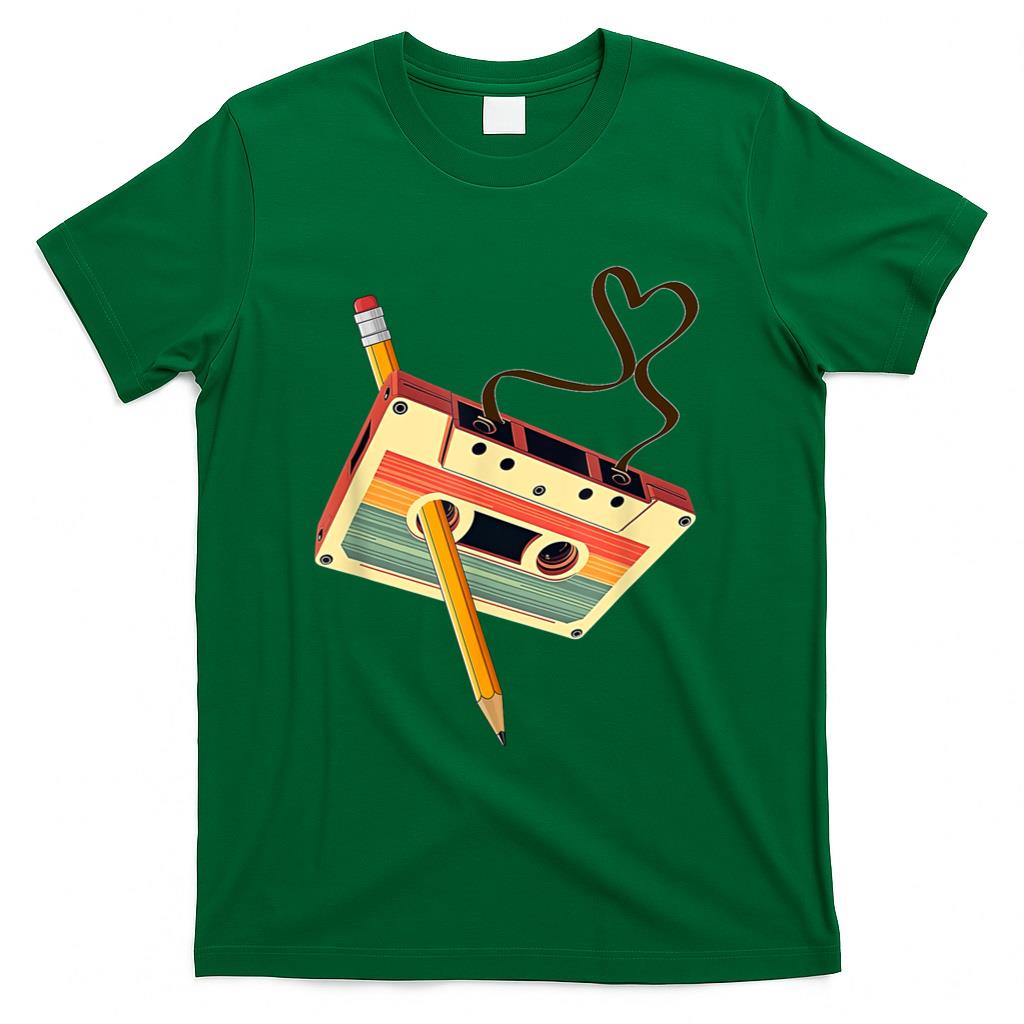 Retro Nostalgia - 80s 90s Retro Party Costume Nostalgia Cassette T-Shirt