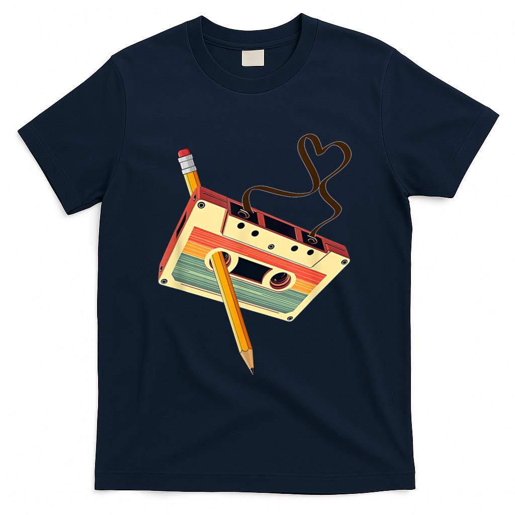 Retro Nostalgia - 80s 90s Retro Party Costume Nostalgia Cassette T-Shirt