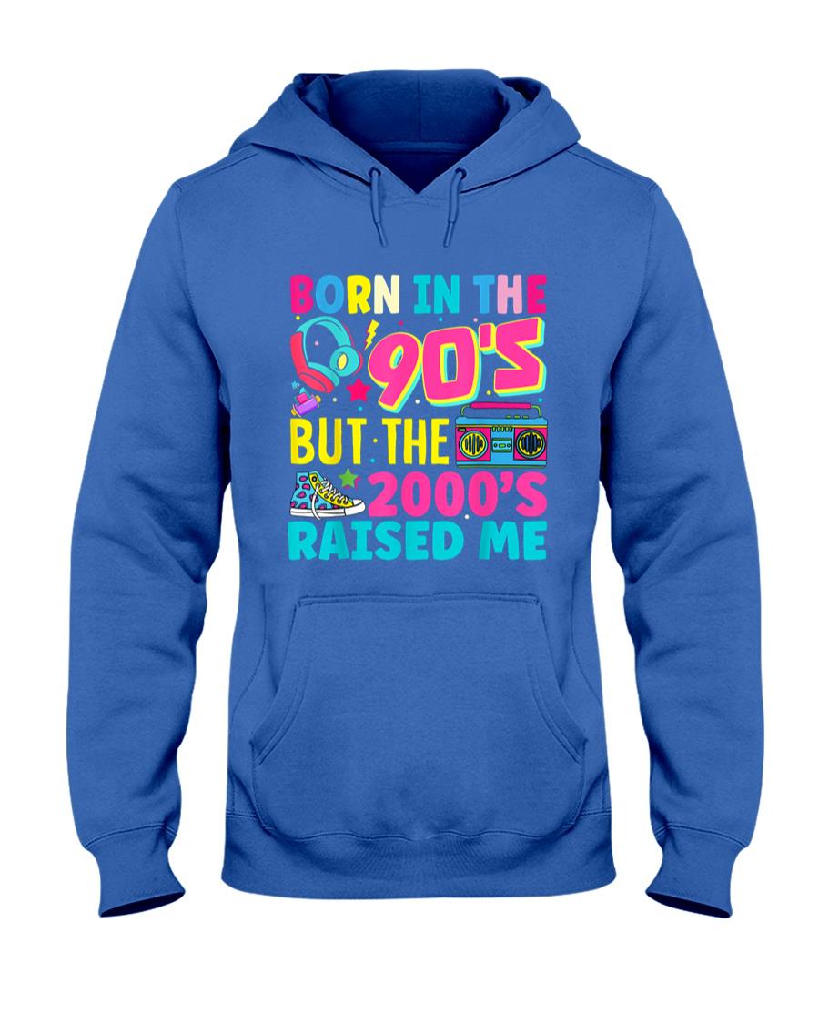 Retro Nostalgia - Born In The 90's But The 2000's Raised Me Y2K Nostalgia T-Shirt