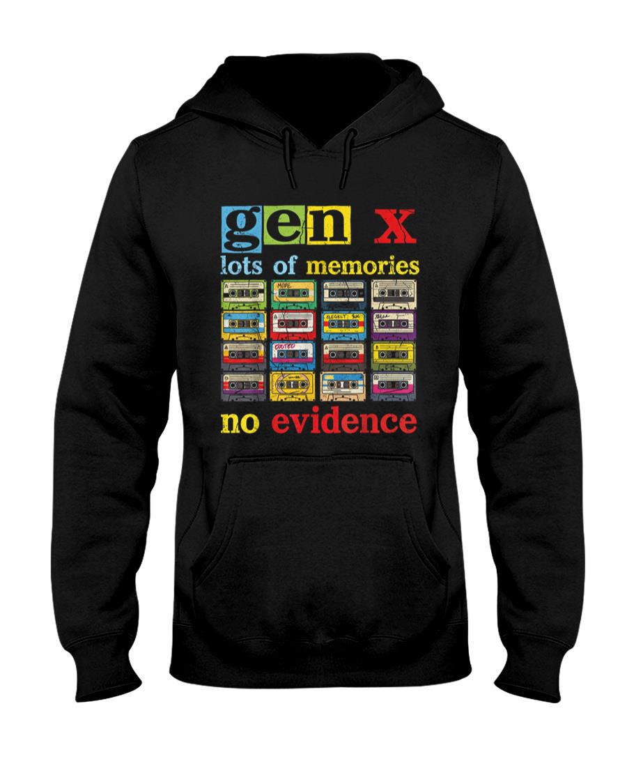 Retro Nostalgia - Gen X Lots of Memories No Evidence Retro Nostalgia Humor T-Shirt