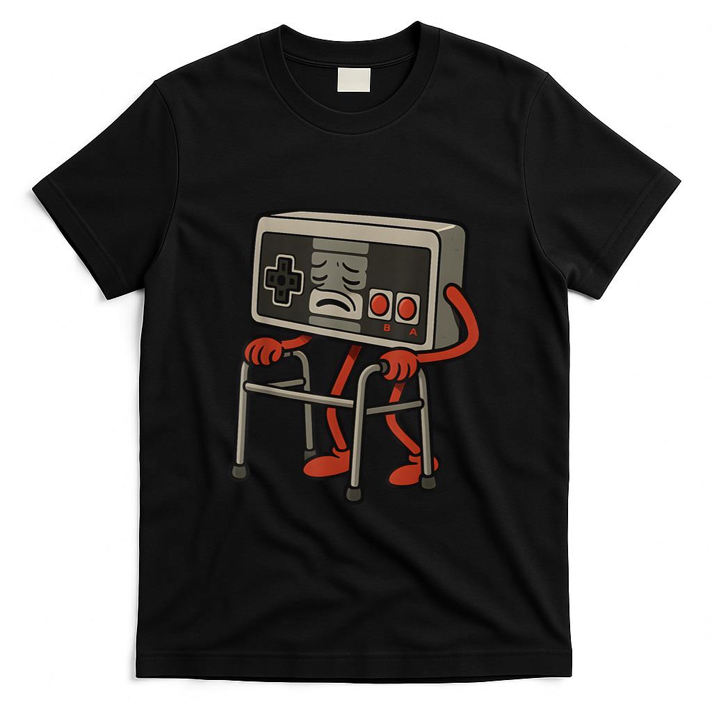 Retro Nostalgia - Funny Old Gamer Gaming Retro 80s 90s Video Game Old Gamer T-Shirt