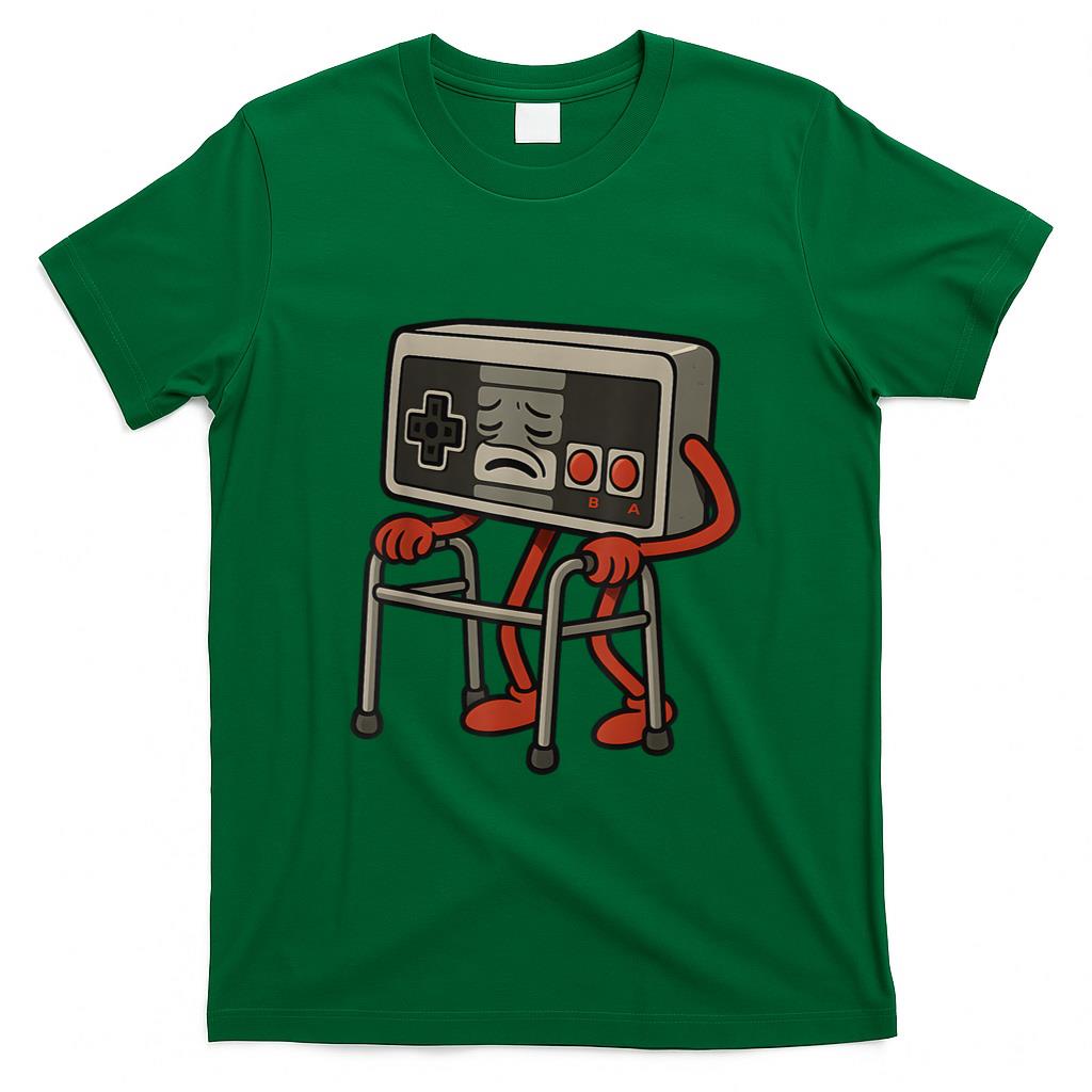 Retro Nostalgia - Funny Old Gamer Gaming Retro 80s 90s Video Game Old Gamer T-Shirt