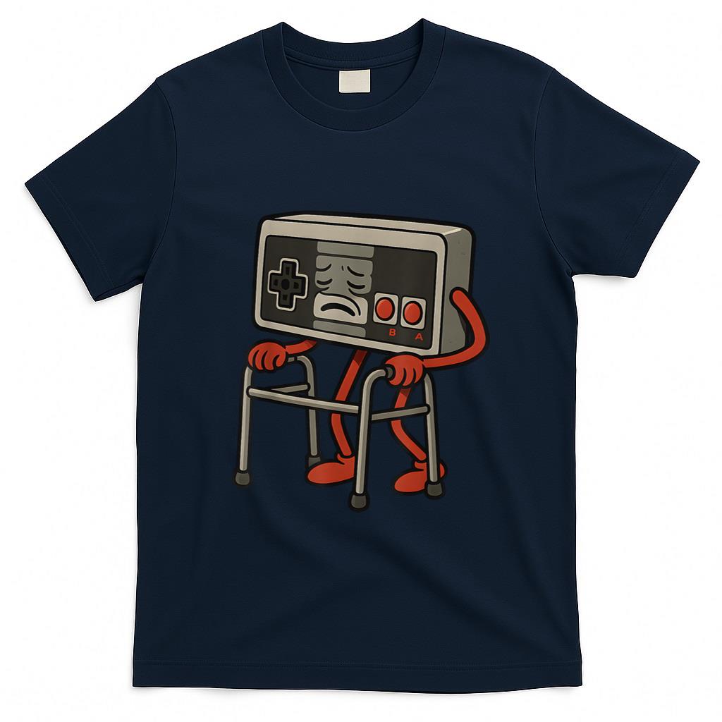 Retro Nostalgia - Funny Old Gamer Gaming Retro 80s 90s Video Game Old Gamer T-Shirt