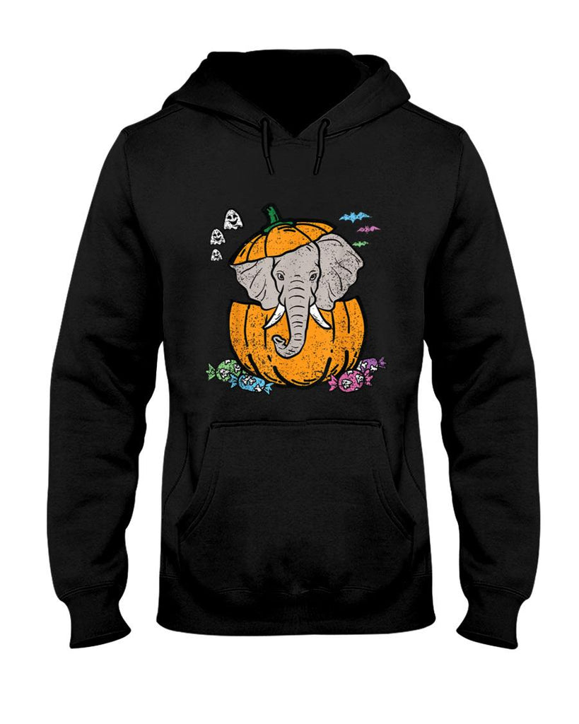 Elephant Pumpkin Halloween Costume Animal Trick Or Treat T-Shirt