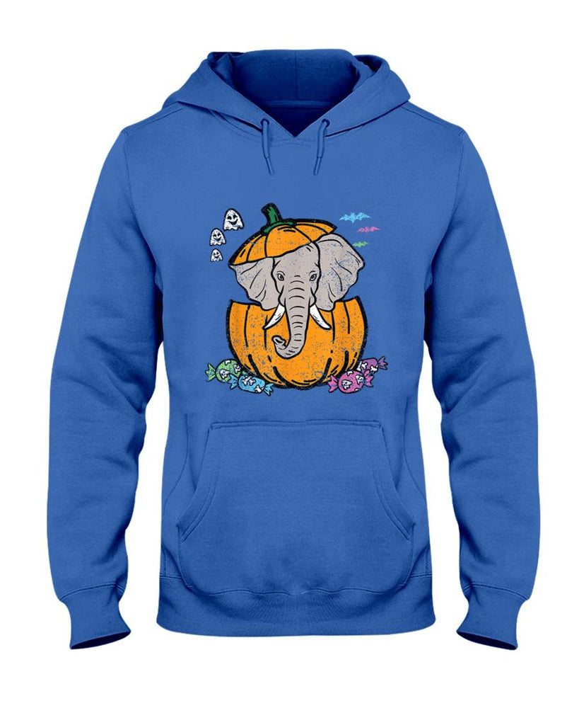 Elephant Pumpkin Halloween Costume Animal Trick Or Treat T-Shirt