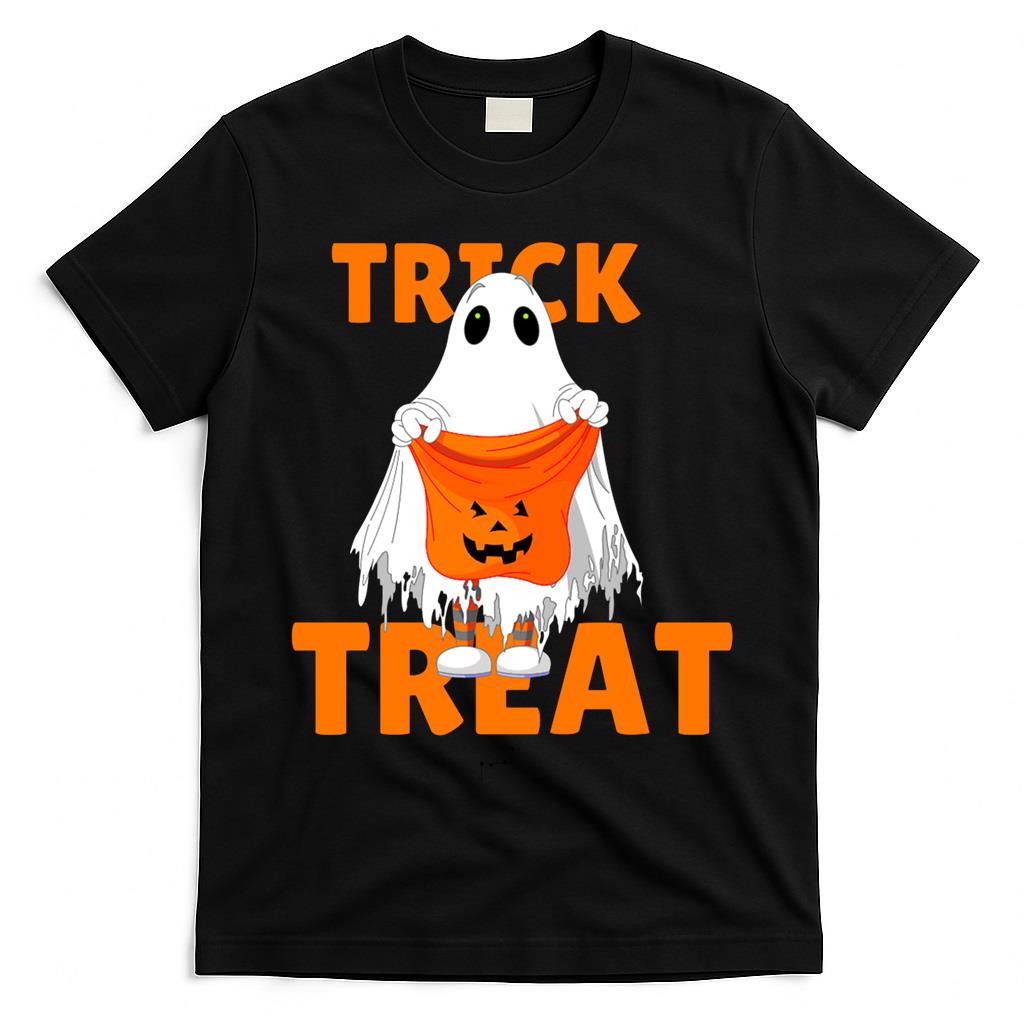 Trick Or Treat Halloween Ghost Design Classic T-Shirt