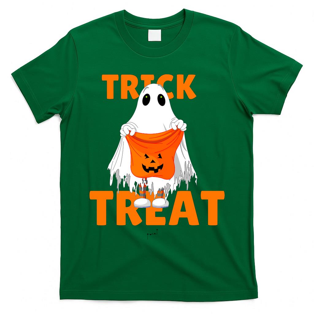 Trick Or Treat Halloween Ghost Design Classic T-Shirt