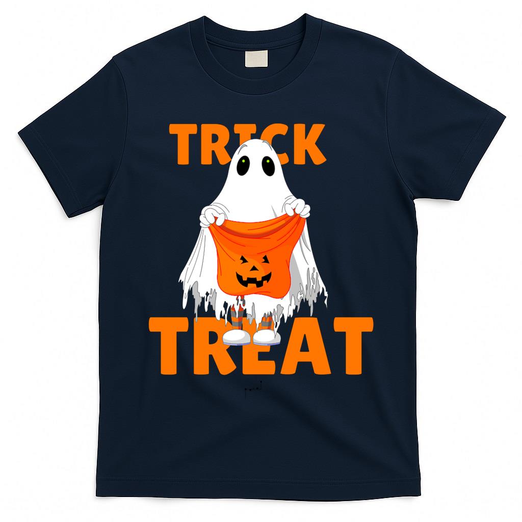Trick Or Treat Halloween Ghost Design Classic T-Shirt