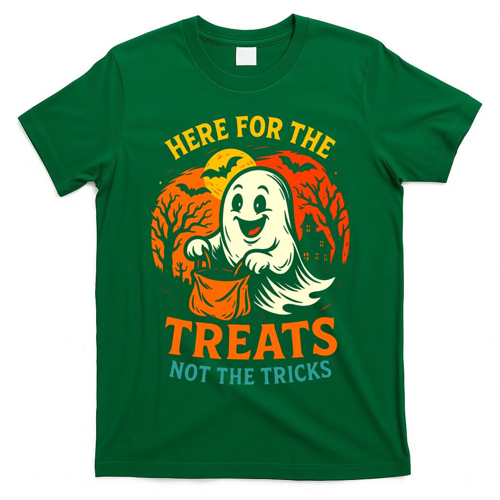 Here For The Treats funny Halloween Saying Classic T-Shirt