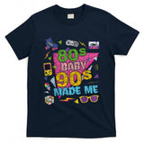 Retro Nostalgia - Vintage Retro 80's Baby 90's Made Me 1980s 1990s Nostalgia T-Shirt