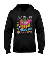 Retro Nostalgia - Vintage Retro 80's Baby 90's Made Me 1980s 1990s Nostalgia T-Shirt