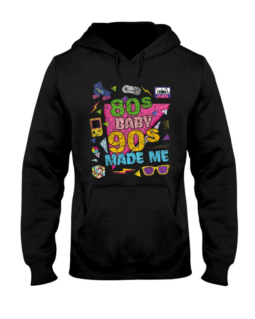 Retro Nostalgia - Vintage Retro 80's Baby 90's Made Me 1980s 1990s Nostalgia T-Shirt