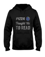 Retro Nostalgia - Booked It! - Pizza Taught Me To Read T-Shirt