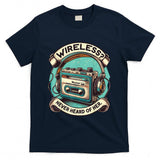 Retro Nostalgia - Wireless Never Heard Of Her Vintage Walkman Nostalgia Retro T-Shirt