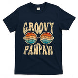 Retro Nostalgia - Groovy Pawpaw 70s Aesthetic Nostalgia 1970's Retro Grandpa T-Shirt