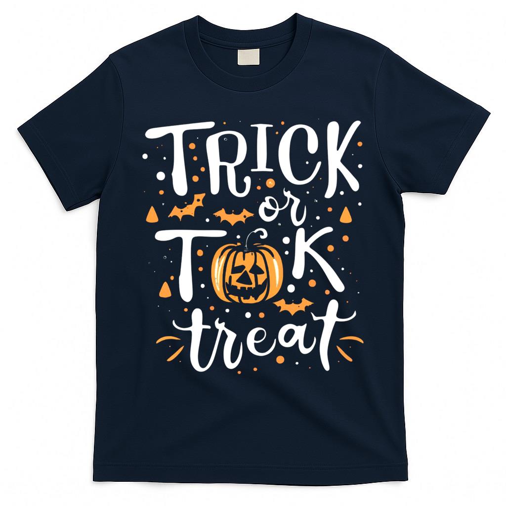 Spooky Trick or Treat Oversized T-Shirt
