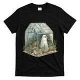 Funny Ghost Spooky Season Plant Trick Or Treat Halloween T-Shirt