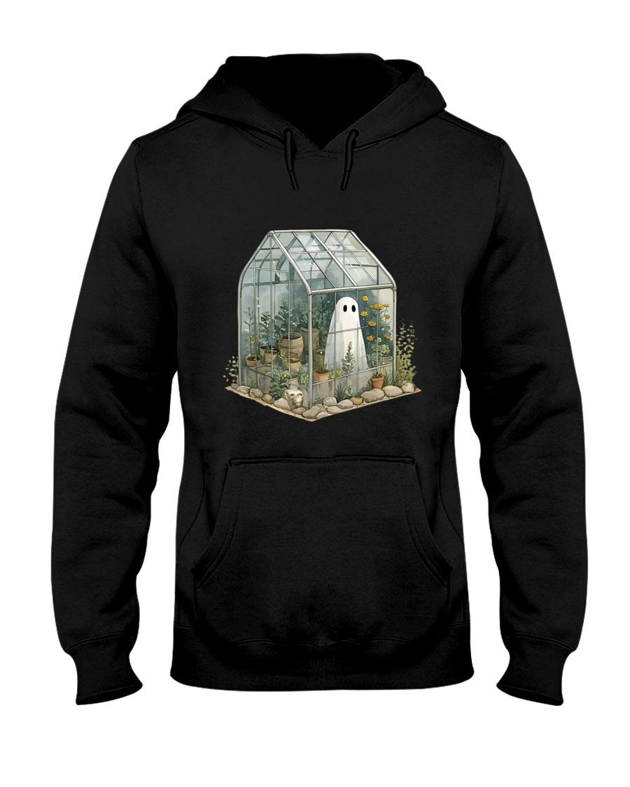 Funny Ghost Spooky Season Plant Trick Or Treat Halloween T-Shirt