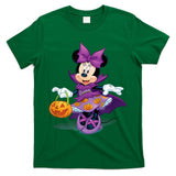 Minnie Mouse - Halloween Trick Or Treat Purple Pumpkin Dress T-Shirt