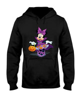 Minnie Mouse - Halloween Trick Or Treat Purple Pumpkin Dress T-Shirt