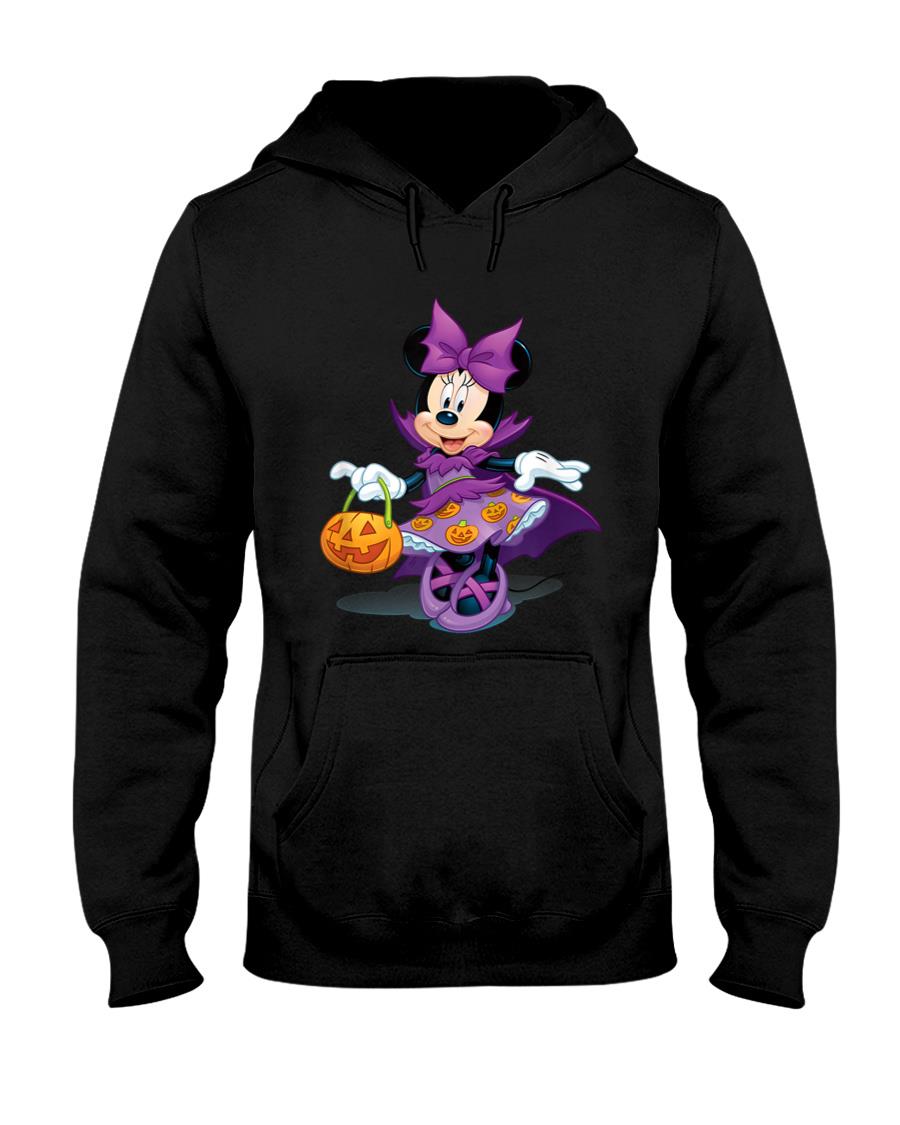 Minnie Mouse - Halloween Trick Or Treat Purple Pumpkin Dress T-Shirt