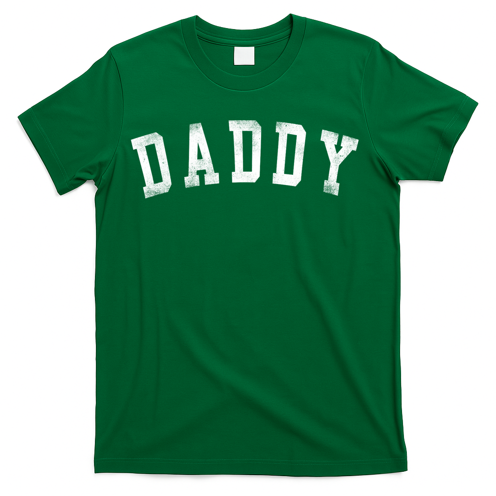 Daddy Classic Bold Font Birthday Daddy T-Shirt