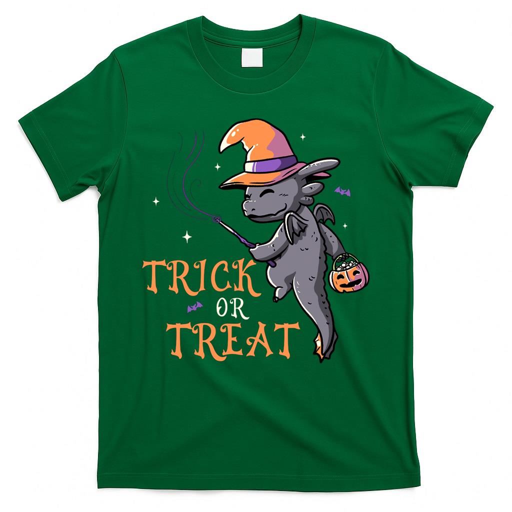 Trick Or Treat - Halloween Dragon Funny Cute Spooky Classic T-Shirt