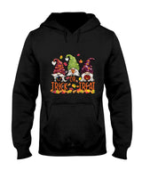 Cute Halloween Gnomes Trick or Treat Fall Leaves Long Sleeve T-Shirt