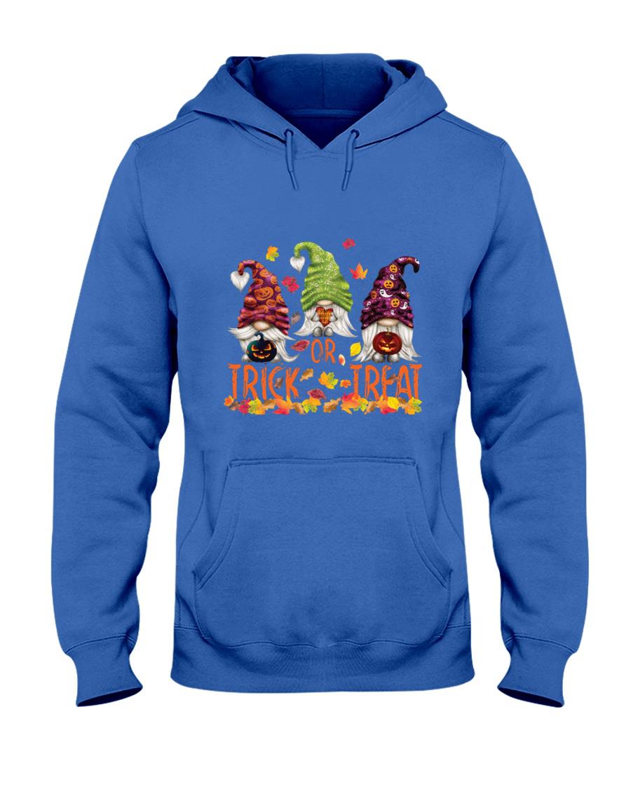 Cute Halloween Gnomes Trick or Treat Fall Leaves Long Sleeve T-Shirt