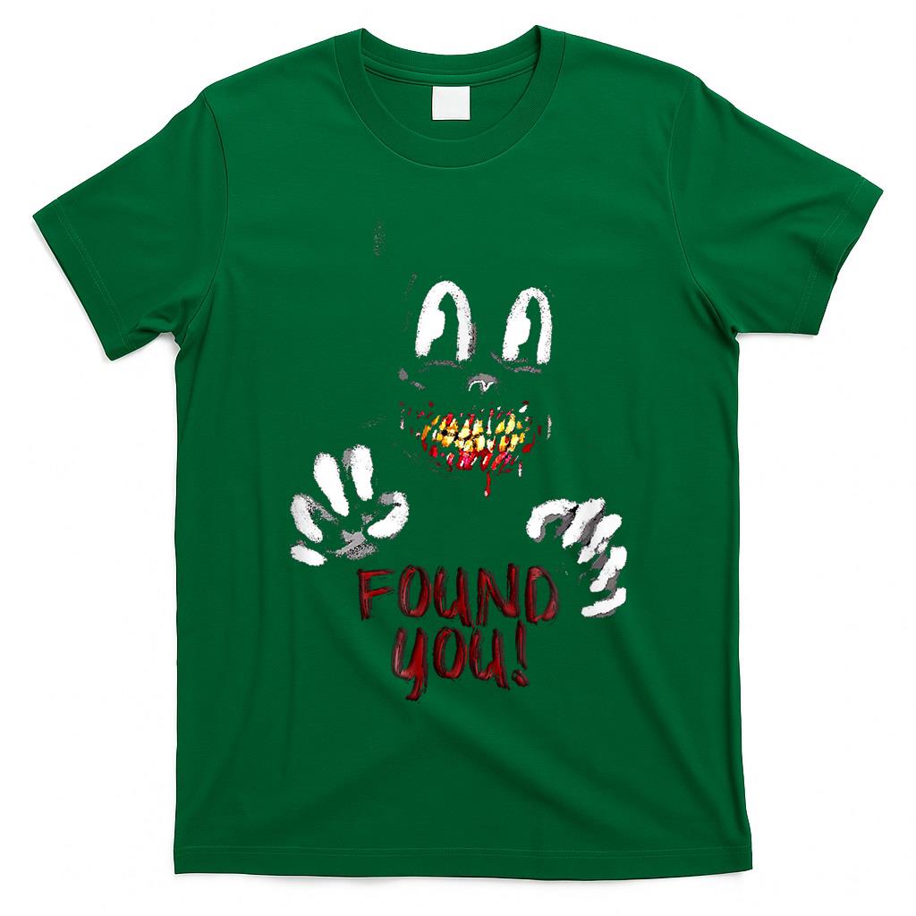 Cartoon cat Creepy Horror trick or treat T-Shirt