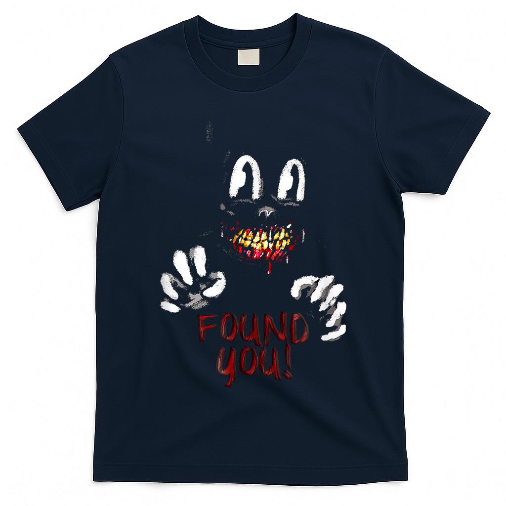 Cartoon cat Creepy Horror trick or treat T-Shirt