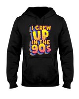 Retro Nostalgia - I Grew Up In The 90s Retro Nostalgia Vintage Throwback Style T-Shirt