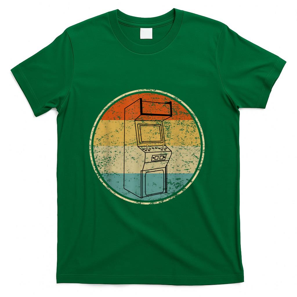 Retro Nostalgia - Arcade Game Machine shirt Cabinet Nostalgia Retro 80s Gamer T-Shirt