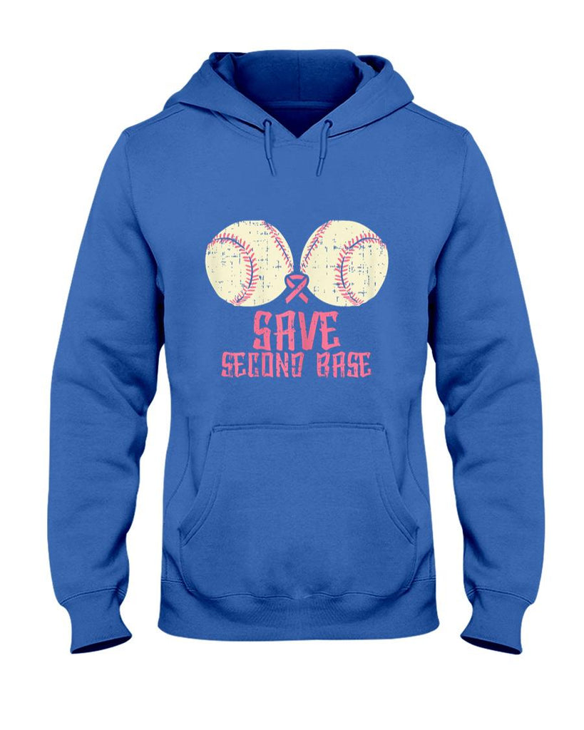 Save Baseball Boobs Softball Funny Breast Cancer Women Gift T-Shirt