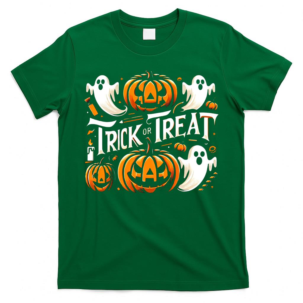 cute and funny halloween ghost, trick or treat Essential  Style 1 T-Shirt