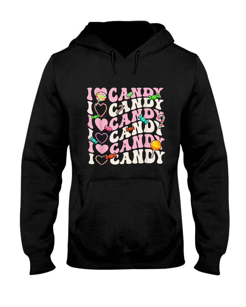 I Love Candy Halloween Party Cute Trick or Treat Candyland T-Shirt