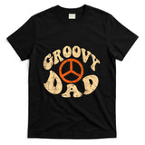 Retro Nostalgia - Mens Groovy Dad 70s Nostalgia 1970s Retro Dads Fathers T-Shirt