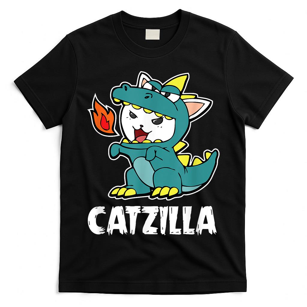 Catzilla Kitten Dragon Cat Halloween Costume Trick or Treat  for Men Women Kids T-Shirt