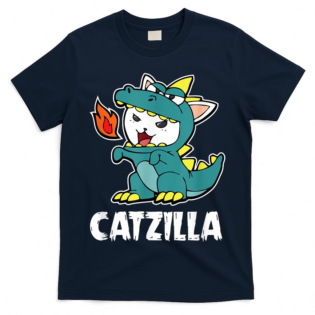 Catzilla Kitten Dragon Cat Halloween Costume Trick or Treat  for Men Women Kids T-Shirt