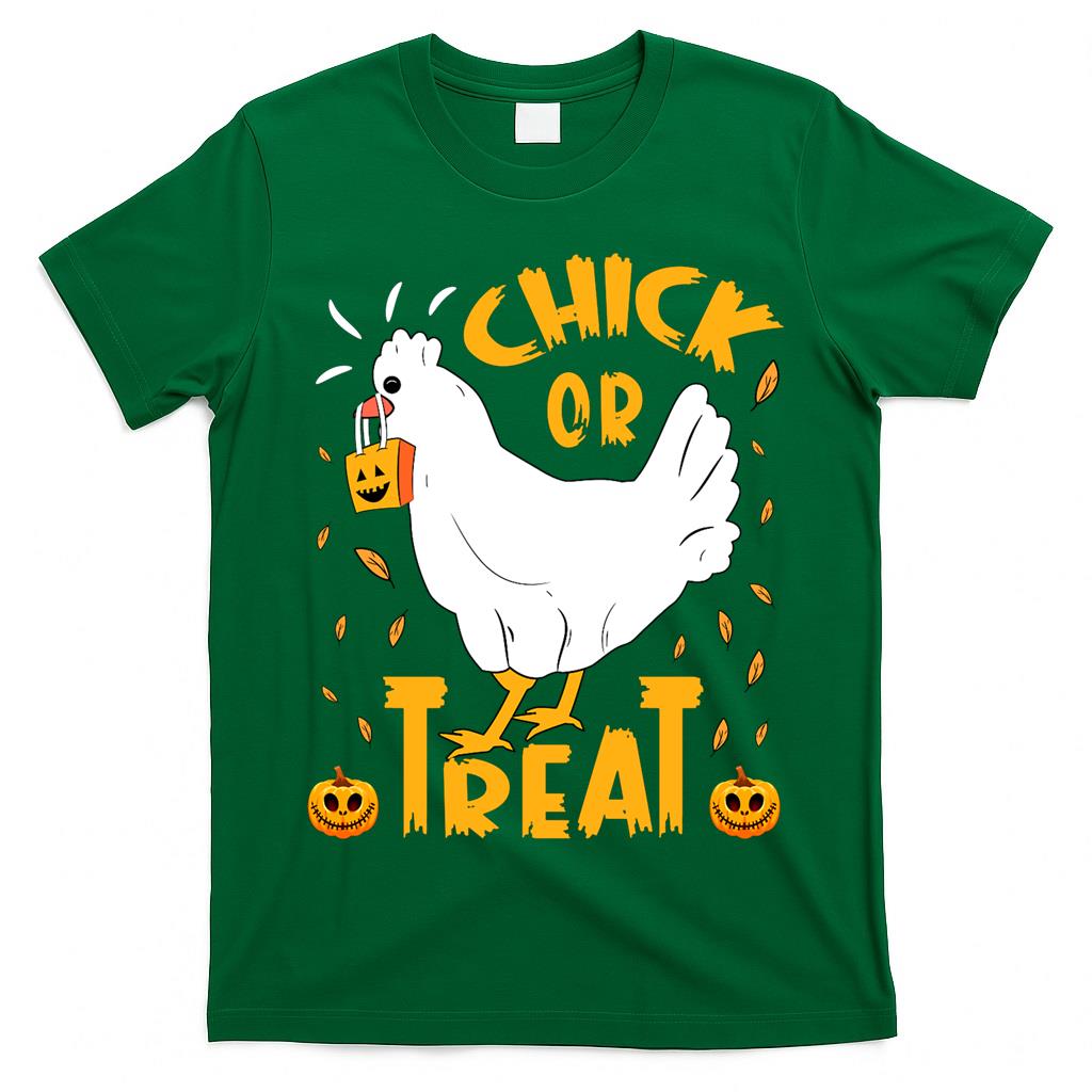Halloween Chick or Treat Funny Halloween Chicken Costume Essential T-Shirt